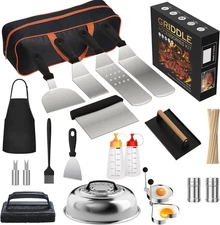 120 Pcs Griddle Accessories Kit for Blackstone - Perfect Flat Top Grill Accessor