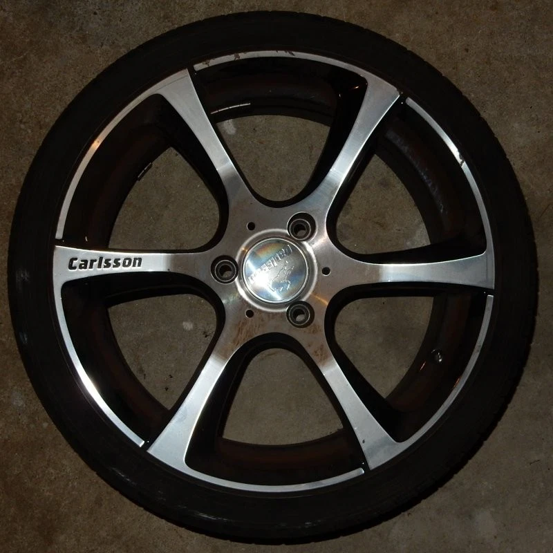 4x Sommerräder Felgen Carlsson für Smart - Bild 2 von 4
