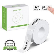 Transparent Label Maker Tape for NELKO P21 Printer 14x40mm 180 Labels Roll