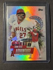 2025 Topps Series 1 - Home Field Advantage Mike Trout #HA-6 - CASE HIT!
