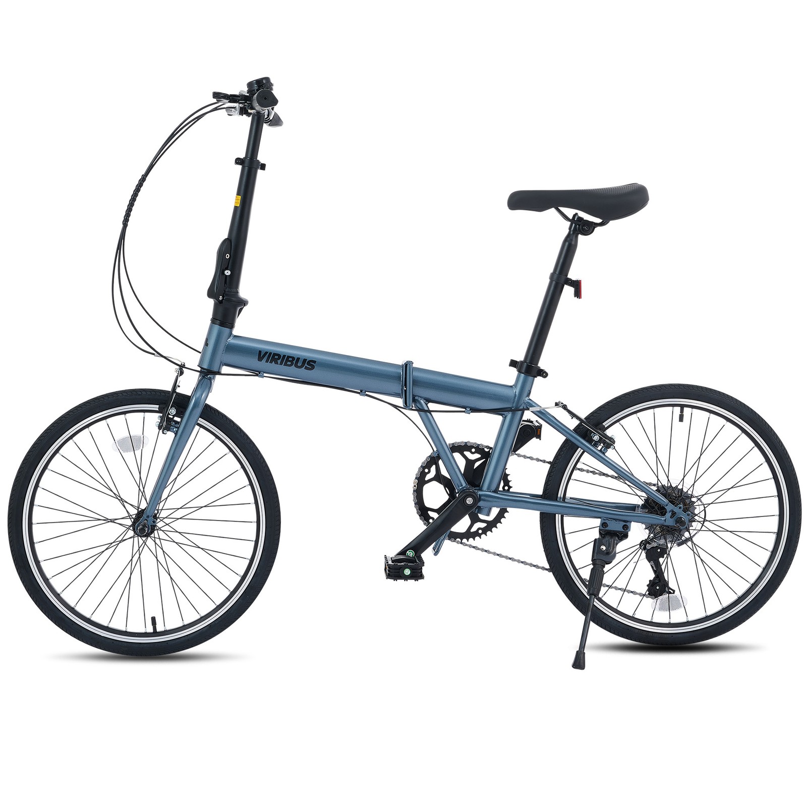 (New) VIRIBUS 20 Inch 7 Speed Folding Bike Adult Commuter Foldable Bicycle Blue (199.99 USD) (New) VIRIBUS 20 Inch 7 Speed Folding Bike Adult Commuter Foldable Bicycle Blue (199.99 USD)
