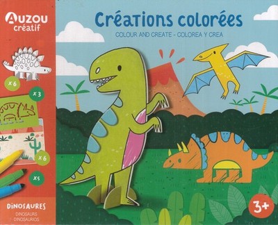 Dinosaurier Kreativset bunte Kreationen GESCHENKIDEE NEU MUSS