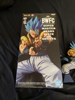 Dragon Ball Figure Gogeta Super Master Stars BWFC Two Dimensions Pre-Owned