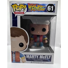 Funko Pop! Vinyl: Back to the Future - Marty McFly #61 Misprinted Number