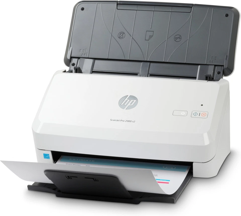 HP Scanjet Pro 2000 s2 Scanner a Foglio A4 600 DPI Fronte/Retro Automatico - Immagine 2 di 4