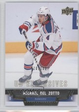 2013-14 Upper Deck UD Exclusives 10/100 Michael Del Zotto #425 h3a