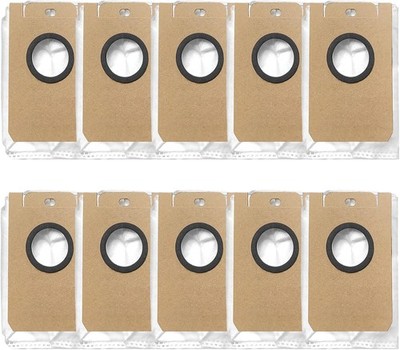 10 Packs Dust Bgas for Ionvac SmartClean V4 Self Emptying Robot Vacuum Cleaner