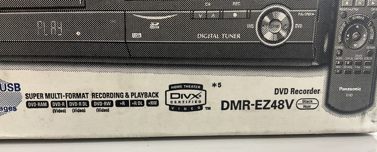 Panasonic DMR-EZ48V DVD Recorder for sale online | eBay
