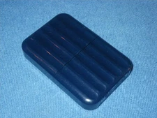VANDOREN CLARINET REED CASE - VINTAGE BLUE HYGRO PROTECTOR w/ CHARCOAL DESICCANT