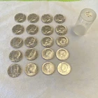 (20) 1968-D BU Kennedy Half Dollar Roll - 40% Silver