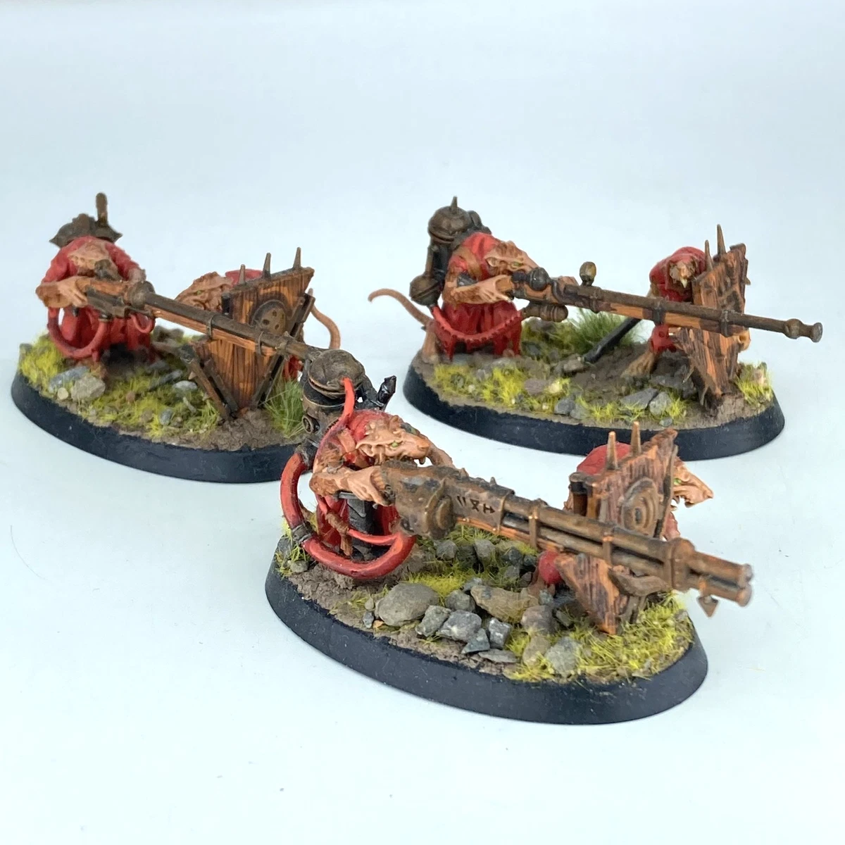 Skaven Warplock Jezzails - Skaven - Painted Warhammer Age Of