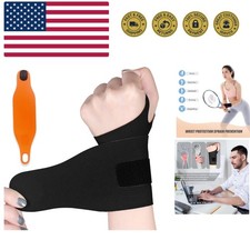 2 Pcs Ultra-Thin Wrist Brace Support for Carpal Tunnel, Pain Relief, Arthriti...