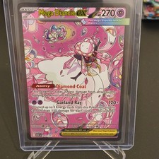 The Pokémon Company Mega Diancie EX 282/217 Risveglio Re Psichici Segreto Raro...