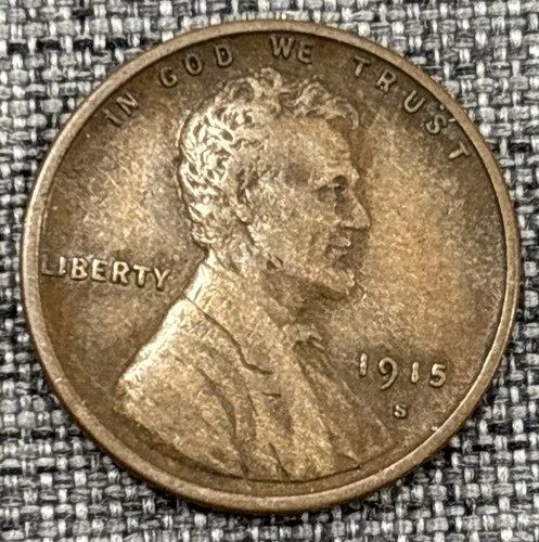 1915 S Lincoln Cent VF