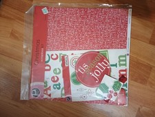 Pebbles Inc Christmas Scrapbook Kit 50620 13 piece kit