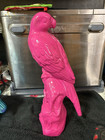 Pink Parrot Bird Figurine Sculpture - Bird Animal Class Parrot Species — photo 1