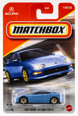 2026 Matchbox #118 1997 Acura Integra Type R STEEL BLUE | LHD VARIANT | FSC