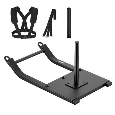 VEVOR Weight Power Pull Push Sled Workout Fitness Strength Speed Training Sled