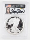 1993-P American Proof Silver Eagle PCGS PR70 DCAM Sabin Signature - 1264B