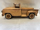 Vtg Original Tonka Pickup Truck Mound Minn USA Brown Pressed Steel Step Side