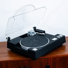 Giradischi Vintage Yamaha PX-2 Nero Giradischi Tracciamento Lineare 1980 Hifi