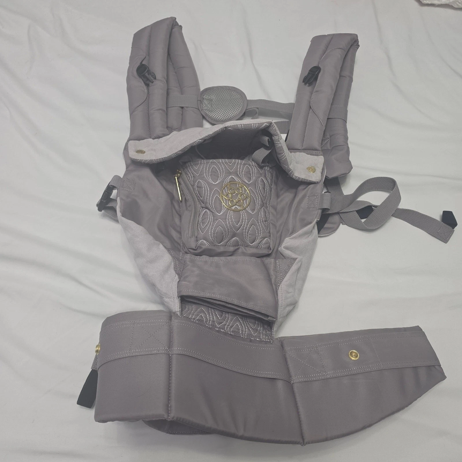 LÍLLÉbaby Complete All Seasons 6-in-1 Baby Carrier Gray 7-45 lbs