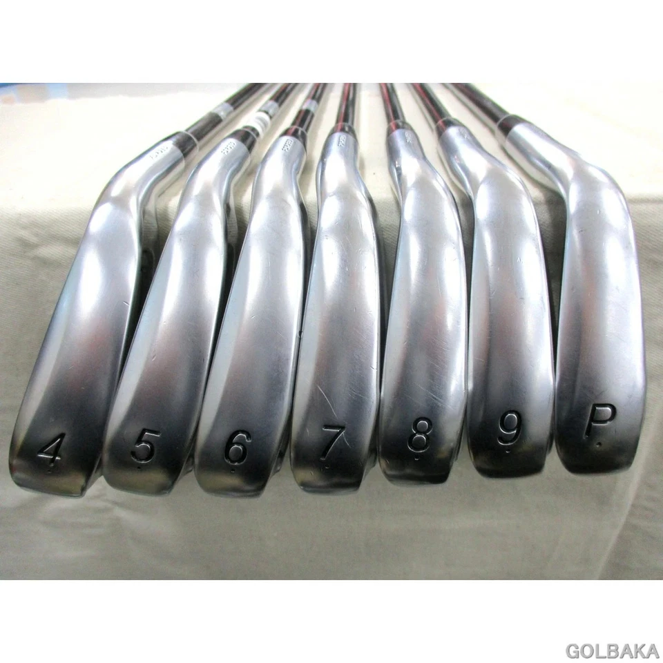 PRGR 02 (2023) Iron Set 4-9+Pw Diamana FOR PRGR Flex-SR 7pcs Right-Handed Used - Image 3 of 4