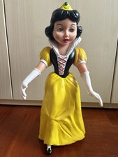 LEDRA PLASTIC Biancaneve Personaggio Disney Gomma Rigida Anni 60’ Con Fischietto