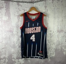 Nike Houston Rockets Jersey NBA #4 GREEN Basketball City Edition Size XL
