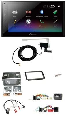 Pioneer DAB Lenkrad Bluetooth 2DIN USB Autoradio für KIA Ceed proCeed 2009-2013 - Bild 1 von 4