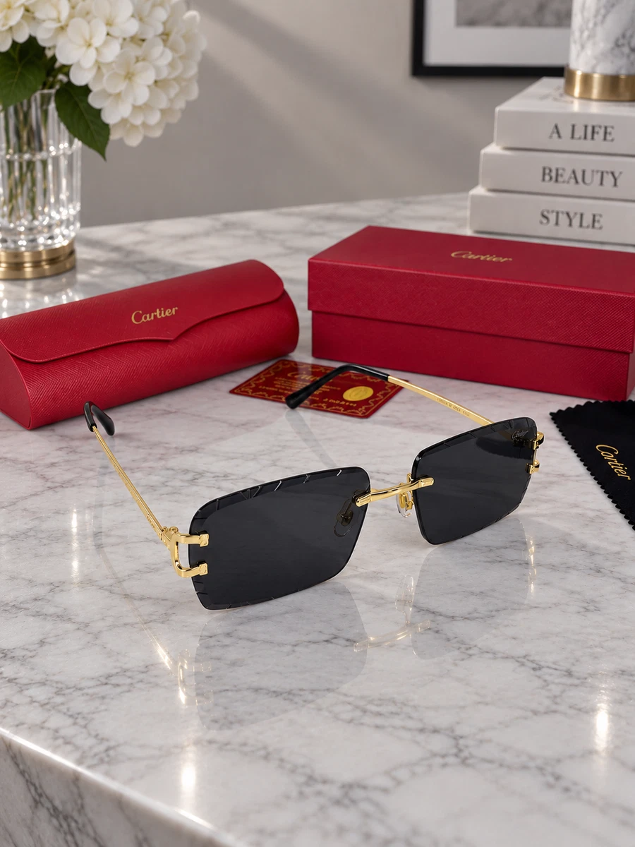 Cartier Designer Sunglasses for Men for sale - eBay