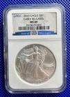 2010_ NGC _ Silver Eagle S$1 _ MS69_ EARLY RELEASES_ #3374629-002