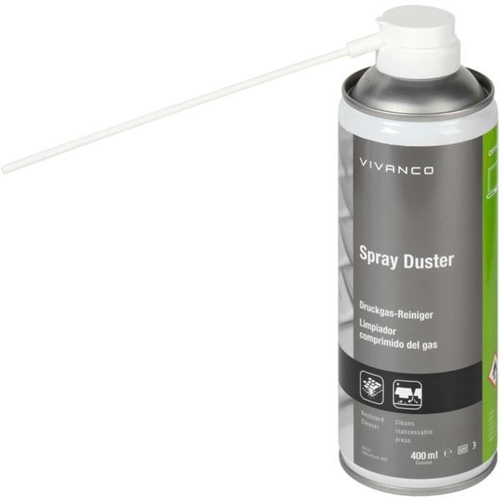 VIVANCO PC Office Druckgas-Reiniger für Tastaturen, 400 ml (39757) #1906839