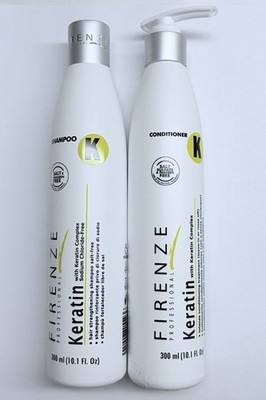 Firenze Professional Keratin Shampoo & Conditioner Set 300ml Each