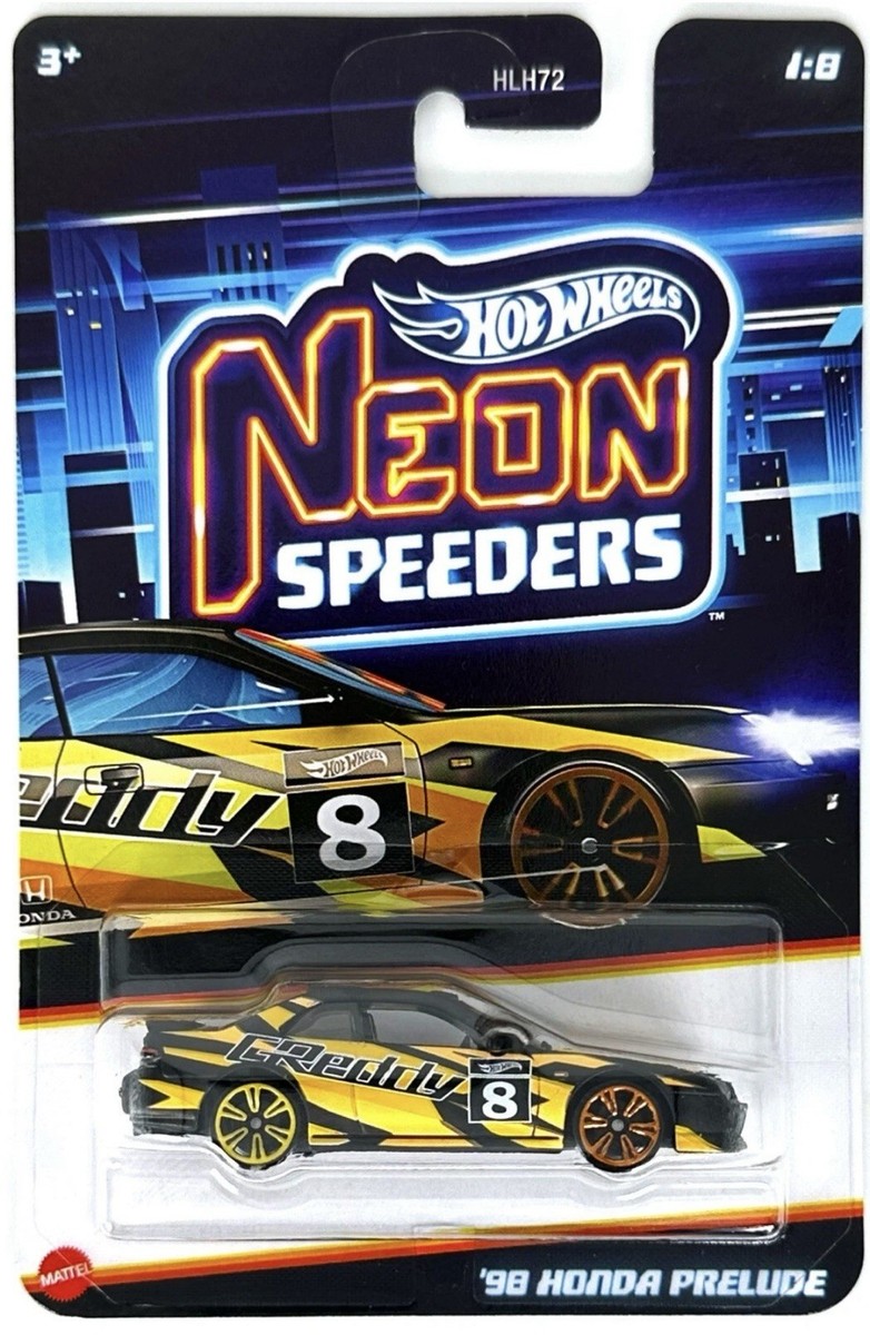 HOT WHEELS '98 HONDA PRELUDE NEON SPEEDERS 2025 | eBay