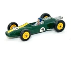 Vintage Matchbox Lesney #19 Lotus Racing Car 1966 Green England Regular Wheels