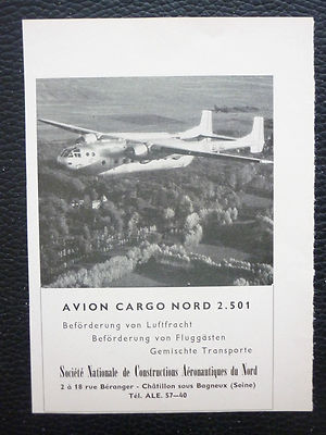 10 1957 Sncan Pub North Cargo Plane 2501 Noratlas Original German Ad Ebay 10 1957 Sncan Pub North Cargo Plane 2501 Noratlas Original German Ad Ebay