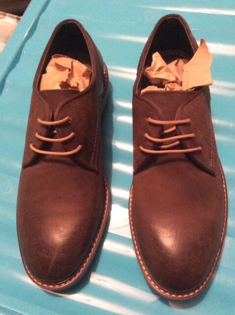 NWOT Marks and Spencer size 6 brown leather lace ups