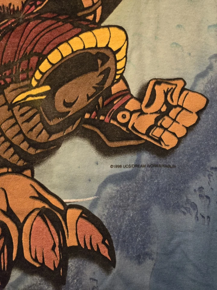 Camiseta Promocional Película Small Soldiers Archer Gorgonites 1998 De Colección Adulto Lg Foto 3 de 4