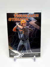 2022 Panini Prizm Draft Picks Baseball Jordan Beck #TH-JB Thunderstruck Insert