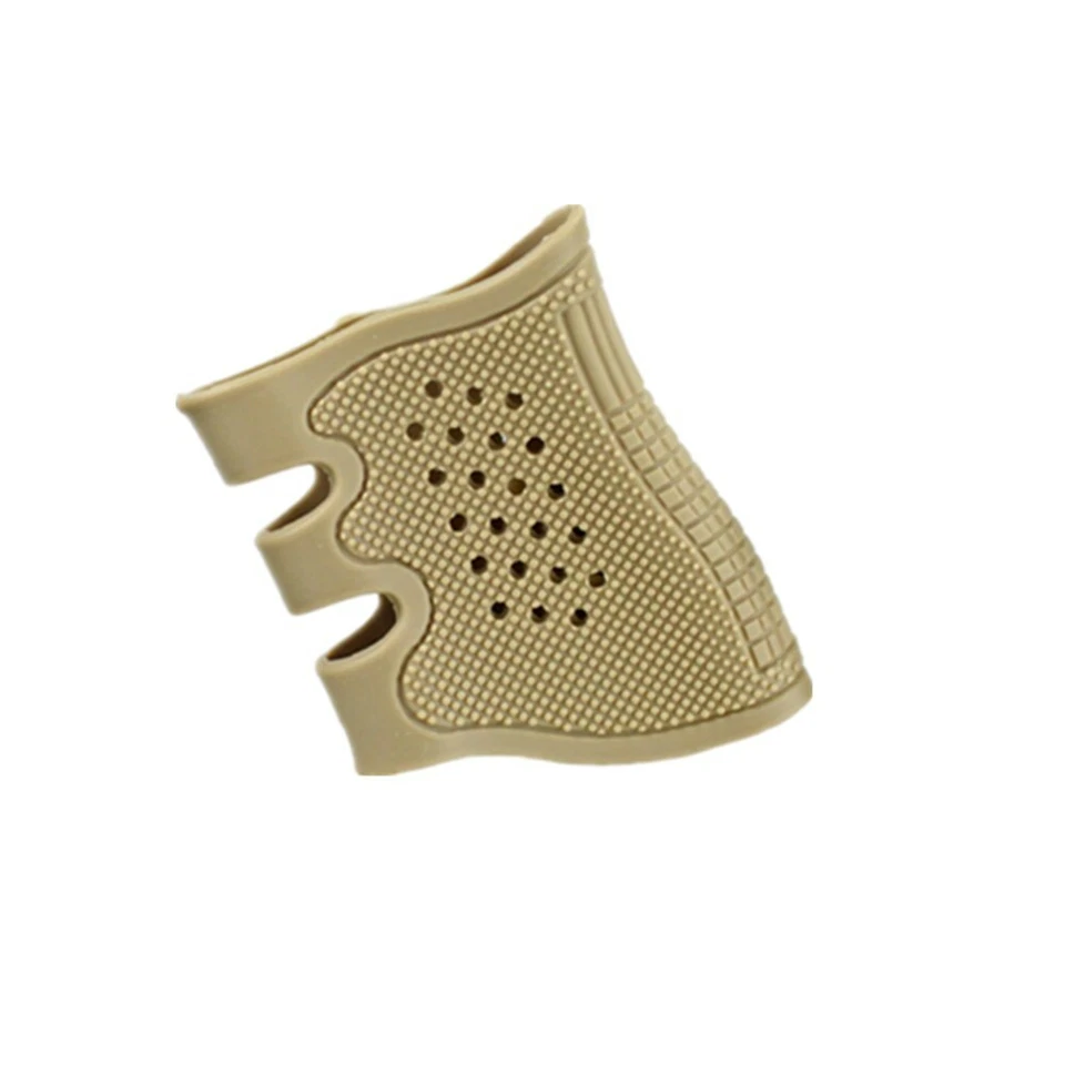 Tactical Pistol Rubber Grip Holster Sleeve Anti Slip Glove For Most Glock Pistol - Image 4 of 4