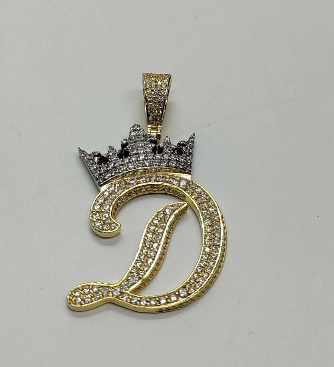 D letter best sale pendant
