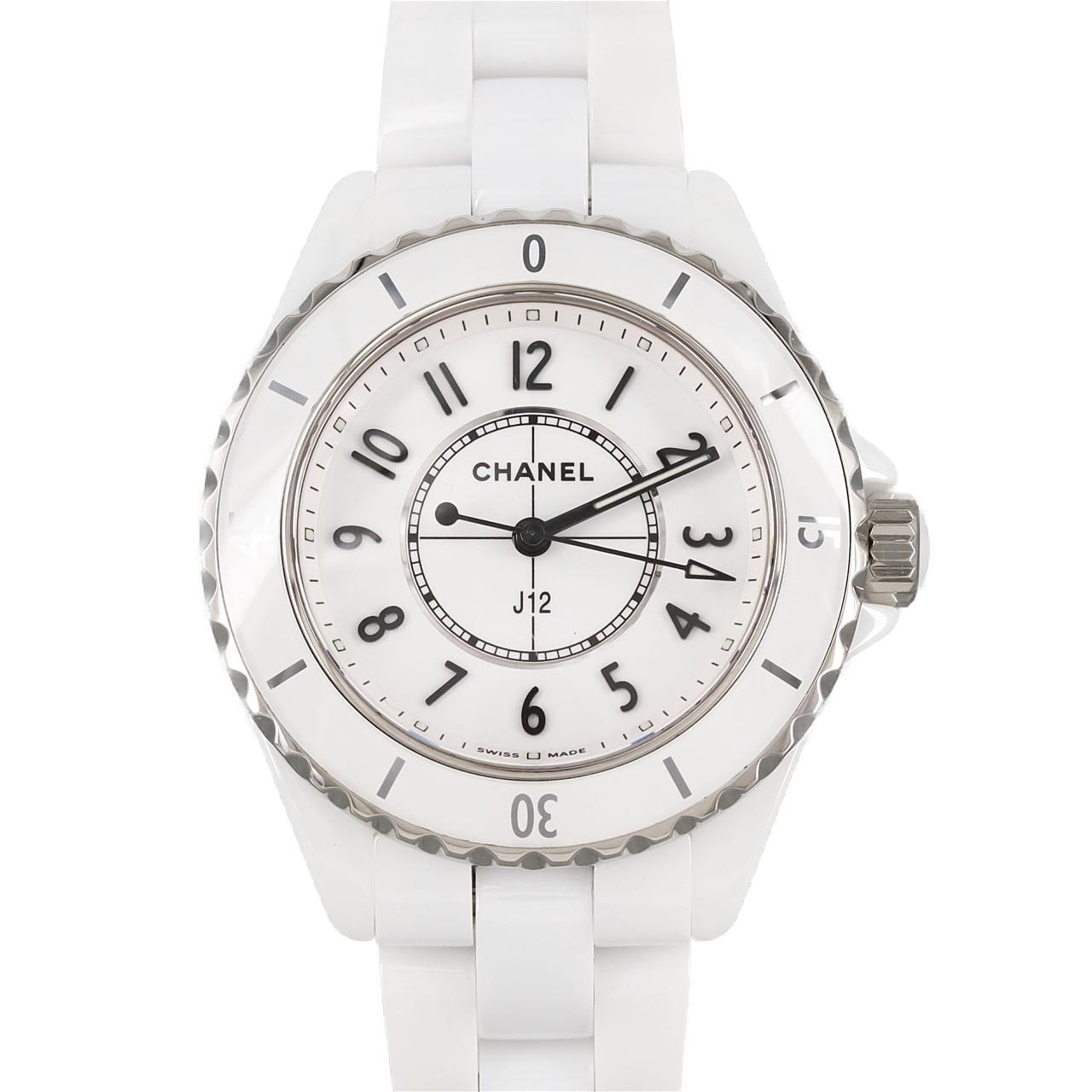 Authentic CHANEL J12 33mm Ceramic H5698 ceramic Quartz  #270-003-969-0842