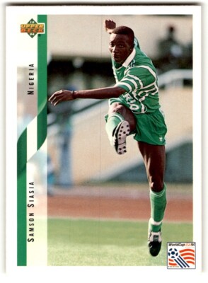 1994 Upper Deck World Cup Samson Siasia #200 Nigeria