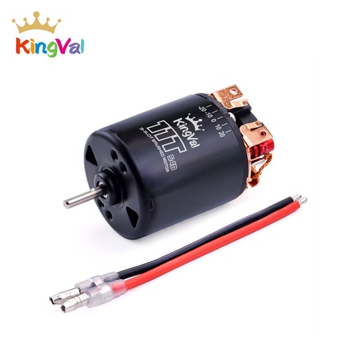 US STOCK KingVal Brushed 540 Motor 11T/13T/16T/20T for 1/10 RC Crawler Car - Afbeelding 1 van 11