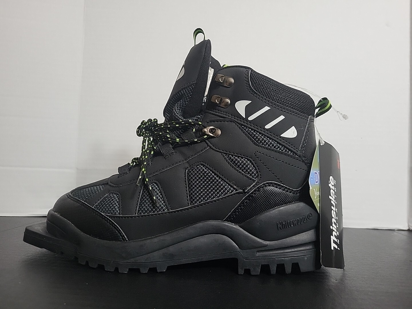 SALOMON SCARPONI SCI ISOLATI ERIK SPORT WHITEWOODS ADULTI 75 mm 3 pin nordici CROSS COUNTRY