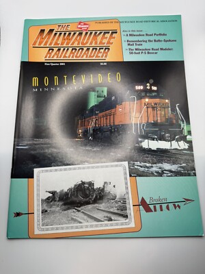 Milwaukee Railroader: 1.-4th Qtr 2001 M. Road Historical Association NEU! ALLE 4