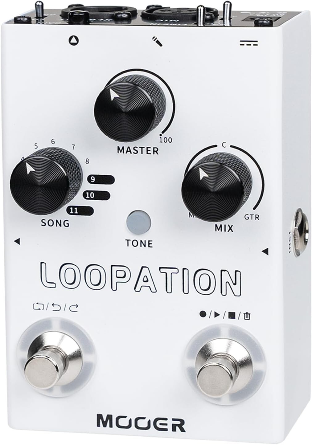 MOOER Looper Vocal Effects Processor Guitar Voice Pedal 11 Loop Memory Slots wit eBay