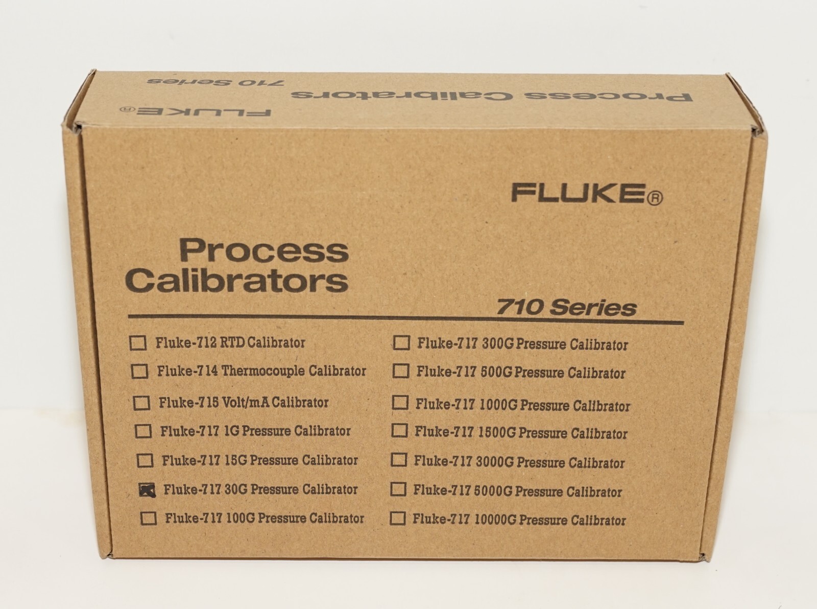 FLUKE 717-30G PRESSURE CALIBRATOR -12 30 PSI -850 mbar to 2 bar -85 206.84kpa