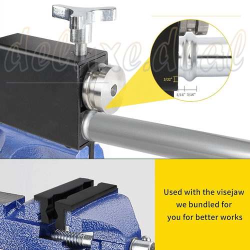 5/8" Tube Pipe Tubing Beader Tool Bead Roller Intake and Intercooler Piping Fits - Picture 7 of 12